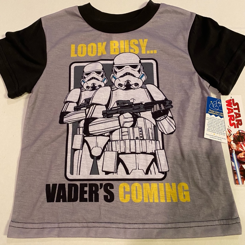Star Wars Look Busy...Vader's Coming Pajama Top